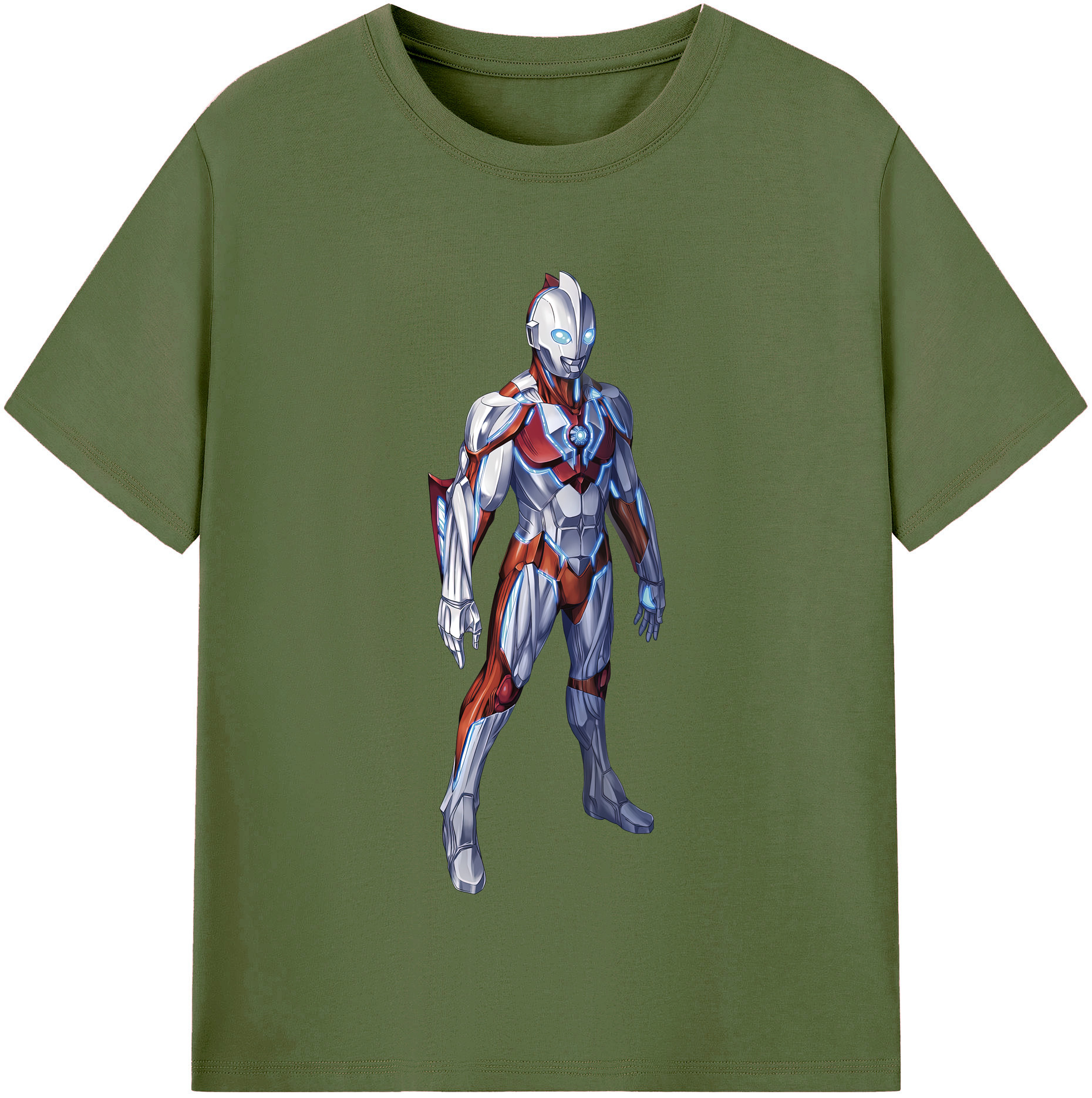 （画像用） ウルトラマン Ultraman 綿100％半袖Tシャツ（フロントプリント）